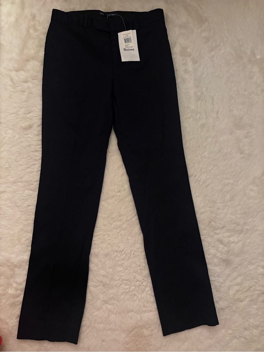 Ralph Lauren Straight-Leg Navy Women’s Pants— Sleek Everyday Style